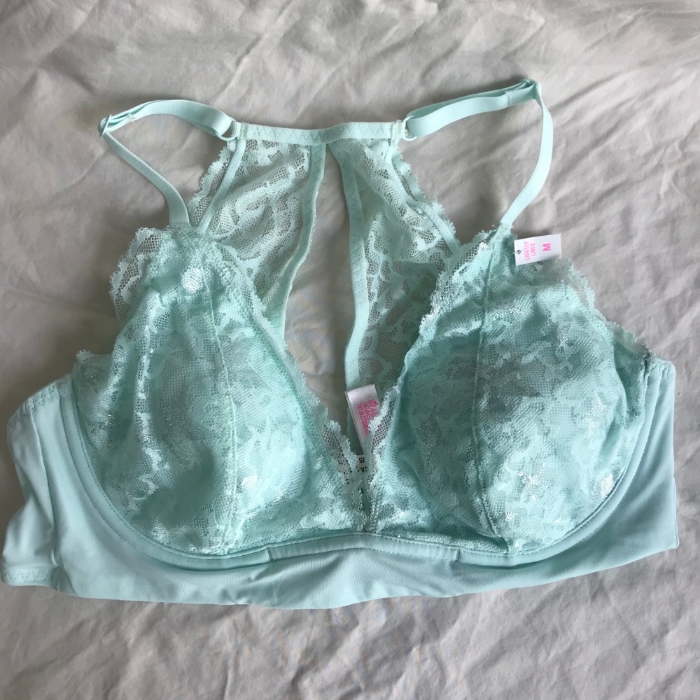 NWT Mint green VS pink bralette